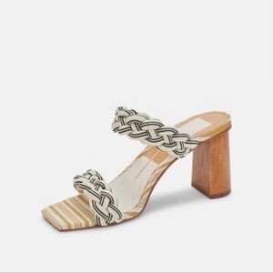 Dolce vita Paily Stripe braided fabric sandal size 9